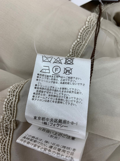 フォクシーブティック Dress French Flap 42685 ワンピース 38 ベージュ ITL3A7ES637C