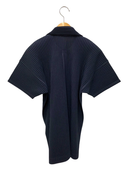 オムプリッセイッセイミヤケ HP55JM430 ポロシャツ 3 ネイビー BASICS スキッパー 半袖 ポロシャツ ITMABCLNJ4AE 【SALE】