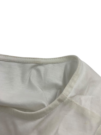 エムズグレイシー 515331 チュニック 38 ホワイト フレア リボン IT5SPOA655D4