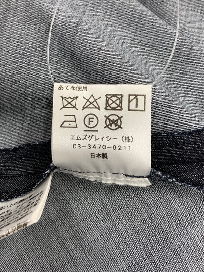 エムズグレイシー 721313 ワンピース 36 ネイビー スクエアネック デニム ITIUSJGT25B8 【SALE】