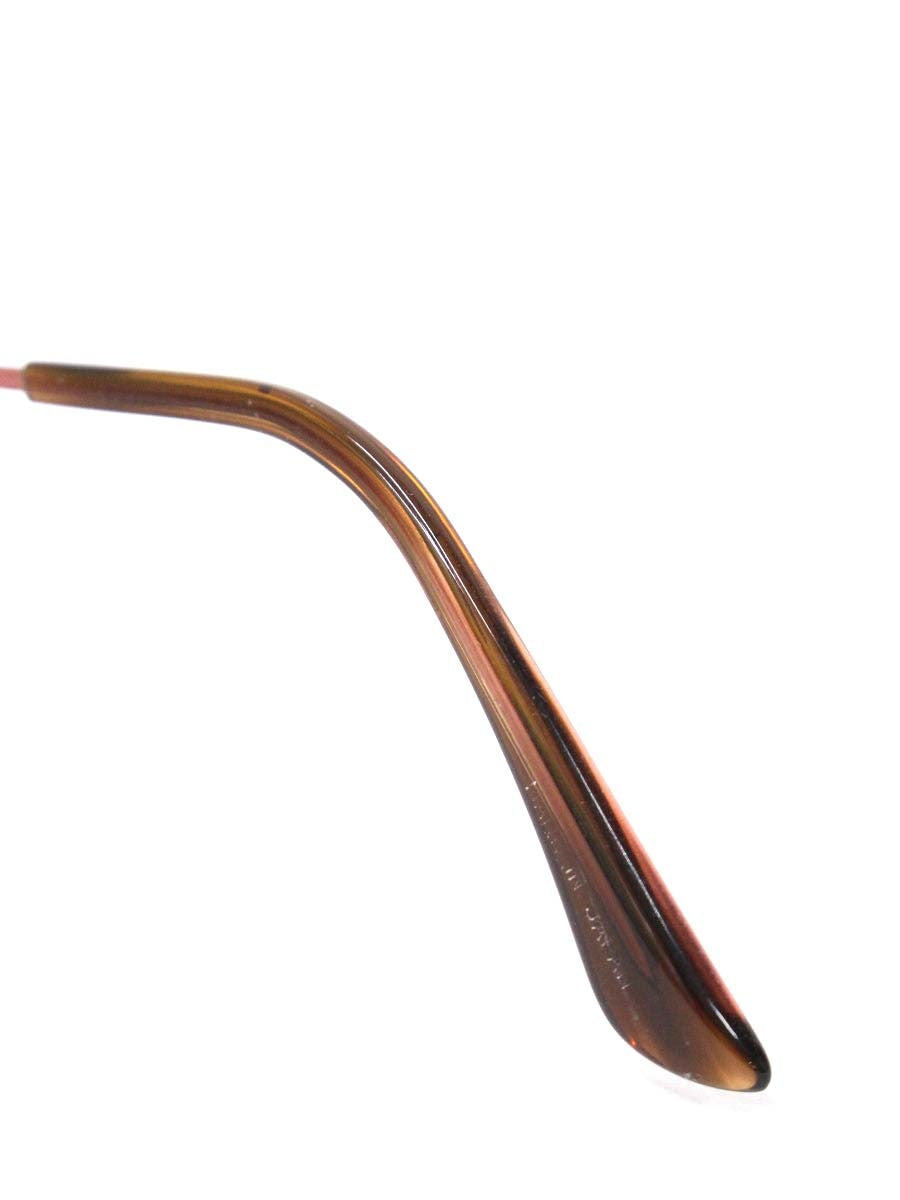 ハスキーノイズ H-155 メガネ ピンク メタルフレーム オーバル ITDUW2S5G7KB 【SALE】