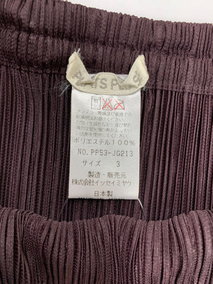 プリーツプリーズイッセイミヤケ PP53-JG213 スカート 3 ブラウン プリーツ ITE1VBY0Y5E3