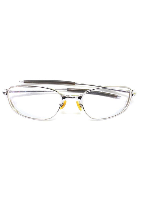 オークリー Big square メガネ シルバー メタルフレーム フルリム スクエア ITXOAAX0AN70