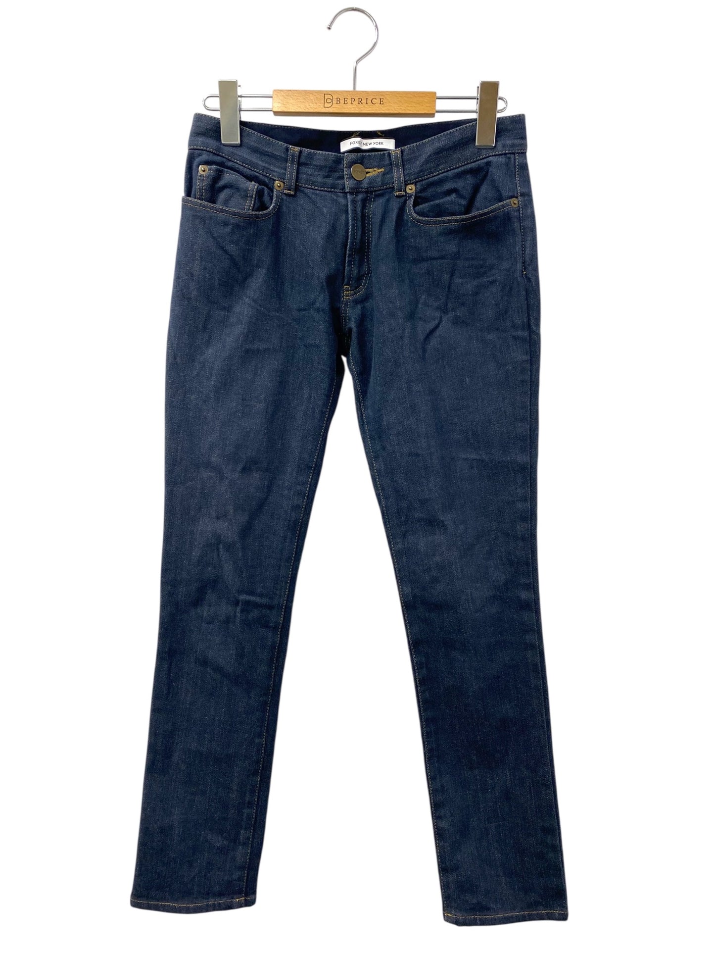 フォクシーニューヨーク 35806 デニムパンツ 38 ネイビー スキニー ITJD2U32N7P4