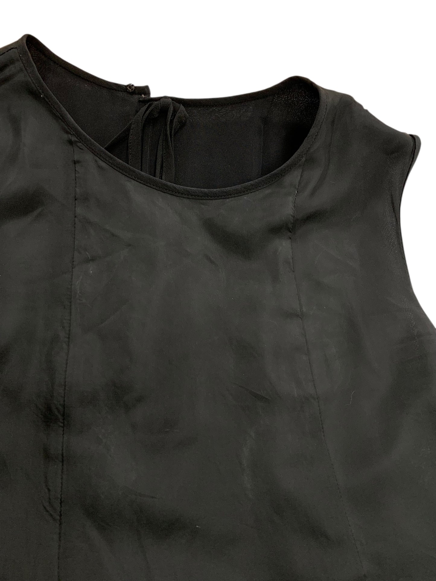 フォクシーブティック Dress Regina 43755 ワンピース 40 ブラック リボン ITSGF802BKVM