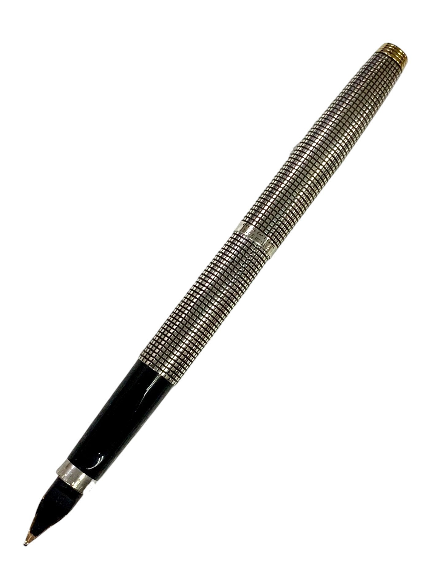 パーカー 万年筆 #75 スターリングシルバー シズレ シルバー B 14K ITE8DVF1XJMK
