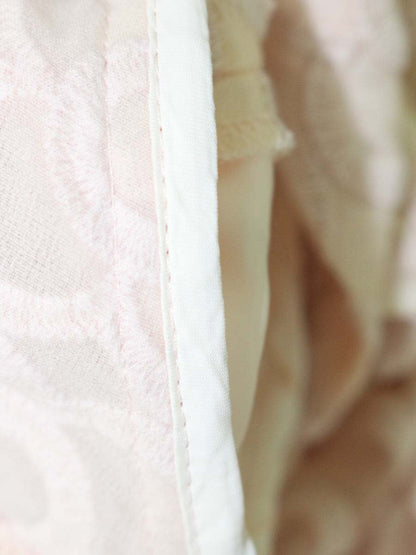 エムズグレイシー 911325 ワンピース 40 ピンク フラワーモチーフ レース 刺繍 ITUTS6LPMQ0O