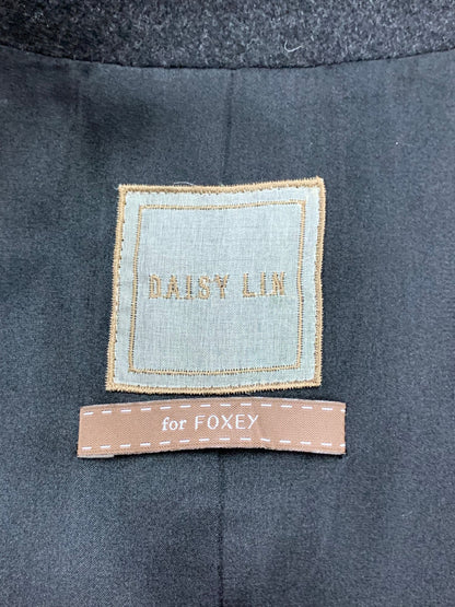 デイジーリンforフォクシー コート ダブルマカロン 30763 40 ブラック ITBH9QYNOTEG