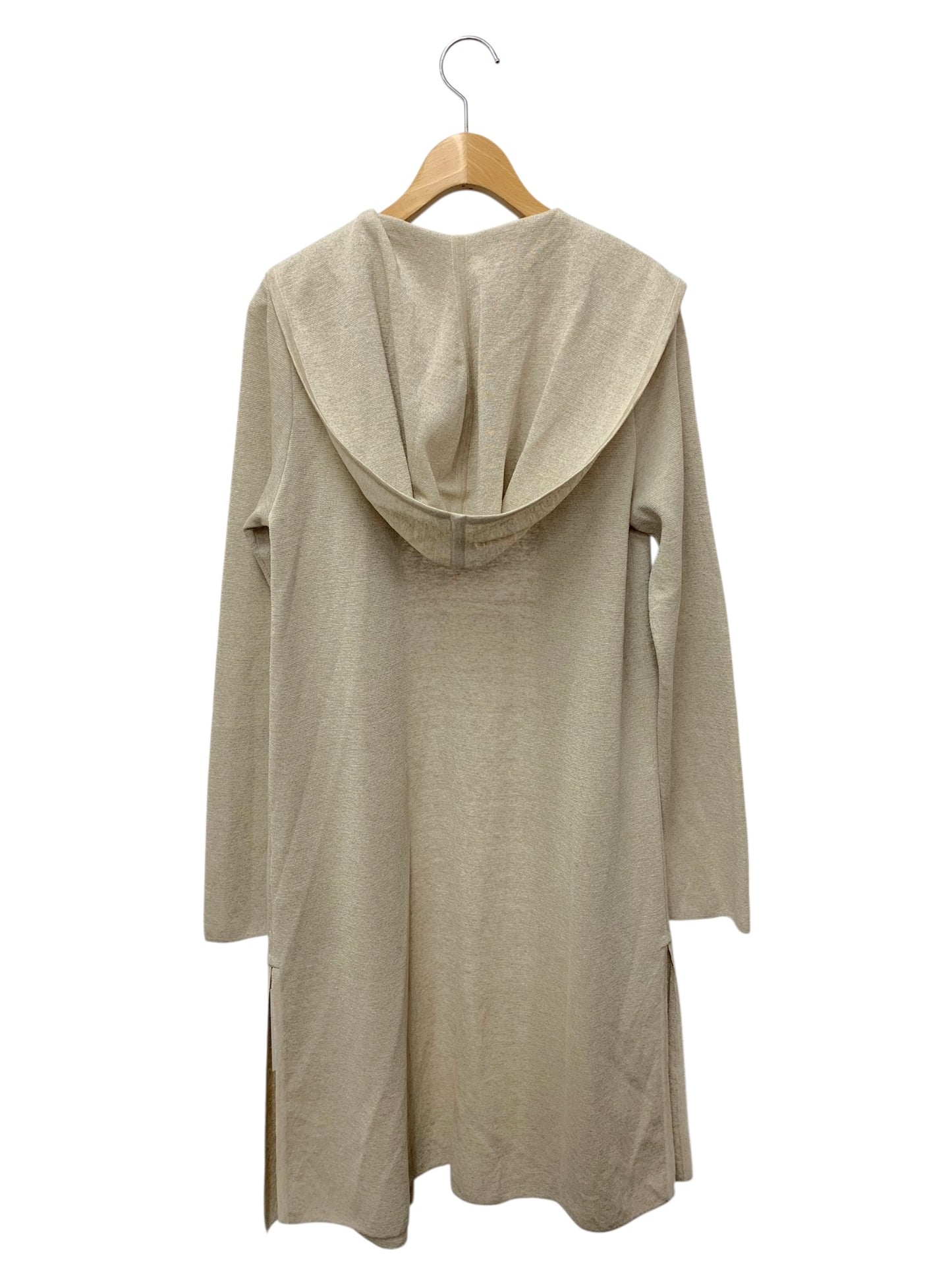 フォクシーブティック Knit Cardigan VOYAGE 39858 カーディガン F ベージュ リネン混 フード IT96RA9TRMHQ