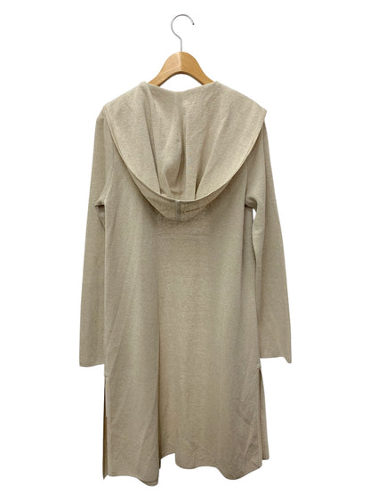 フォクシーブティック Knit Cardigan VOYAGE 39858 カーディガン F ベージュ リネン混 フード IT96RA9TRMHQ