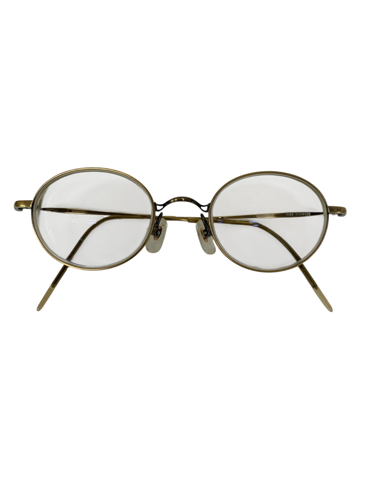 金子眼鏡 KM-23 メガネ ゴールド ボストン メタルフレーム PURE TITANIUM ITUQDMH80DTW
