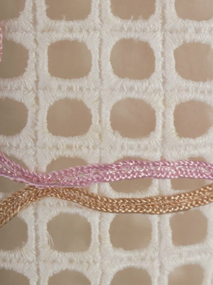 トッカ OPTOLS0230 ワンピース 2 ホワイト カットワーク タック フレア ITC2RWDQ2B4E 【SALE】