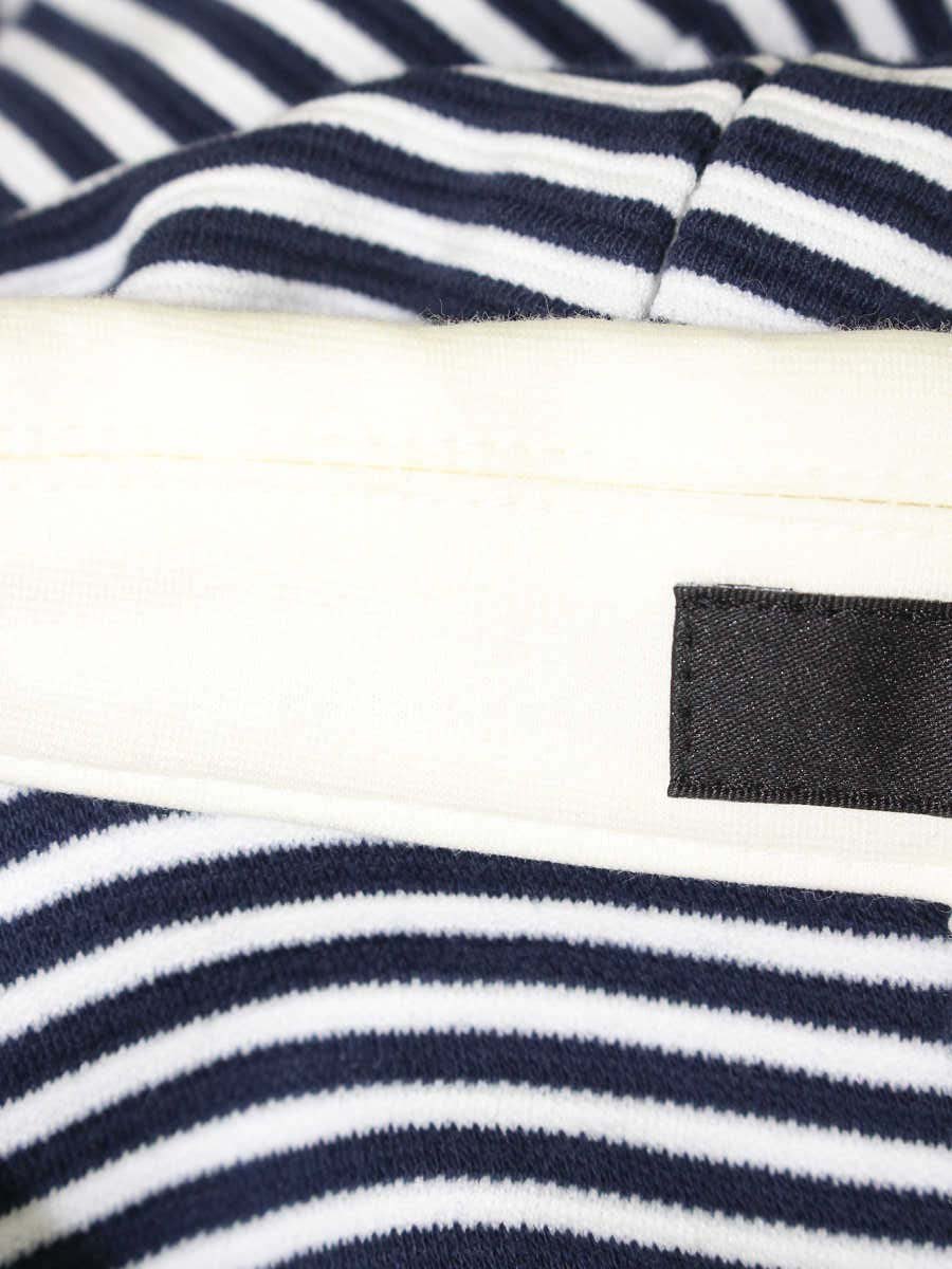 ルネ 5137080 ワンピース 38 ネイビー ブリージーサマー フリル ボーダー ITY7HUY1CF04