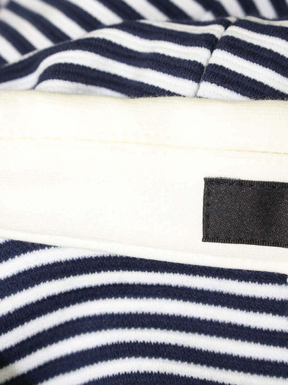 ルネ 5137080 ワンピース 38 ネイビー ブリージーサマー フリル ボーダー ITY7HUY1CF04