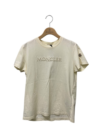 モンクレール MAGLIA MANICA CORTA SS T-SHIRT  Tシャツ XS アイボリー IT8659PBEBIF