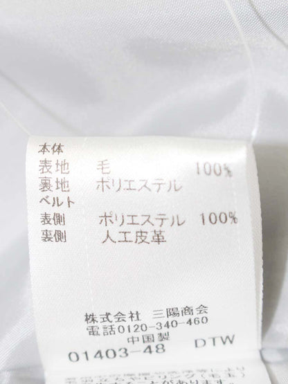 ブルーレーベルクレストブリッジ 55J39-629-22 ワンピース 36 ブルー チェック IT61O8P40I58
