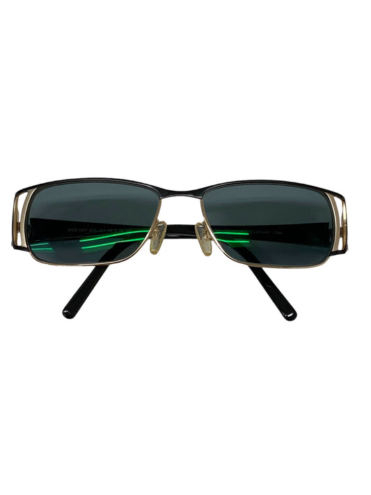 カザール MOD1047 サングラス ゴールド コンビフレーム スクエア ITJVD1ZD3PTS