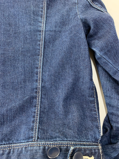 トッカ 洗える！SPICE デニム ジャケット JKTOYS0160 0 ネイビー ノーカラー ITAH1Y4K8DEV