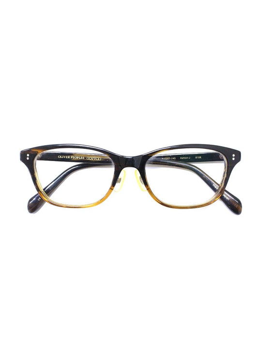 オリバーピープルズ Ashton-J メガネ ブラウン セルフレーム フルリム ウェリントン IT4MSL8IOFWQ 【SALE】