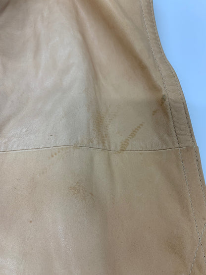 ダイアグラム 36104053 レザージャケット 36 ベージュ ラムレザー IT17Q1YUSEX4 【SALE】