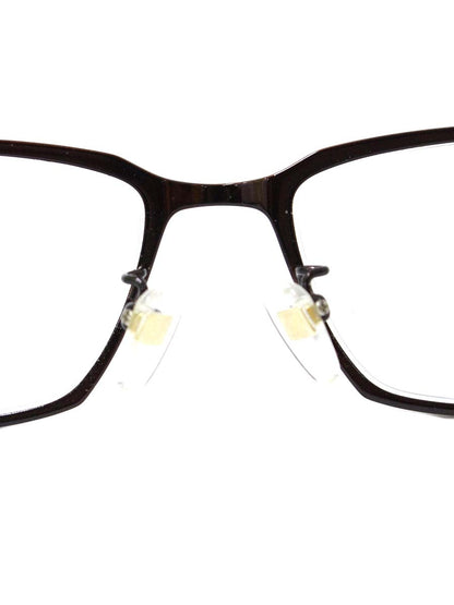 デュポン DP-1050 メガネ ブラウン メタルフレーム フルリム スクエア ITZ77FYOXCTS