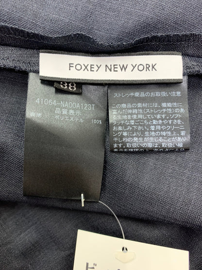 フォクシーニューヨーク Elegance Hem Dress 41064 ワンピース 38 ネイビー IT5VIX6PSMNB