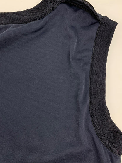 ルネ basic 5912060 ワンピース 36 ネイビー ティアード ニット ITS417BVTV9K