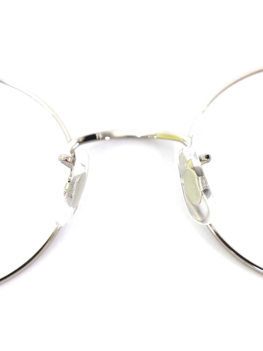 アンティミテ INE-1009 メガネ ピンクシルバー/クリーム INTIMITE BY EYEVAN アイヴァン メタルフレーム フルリム ラウンド ITMXCLKBIABK