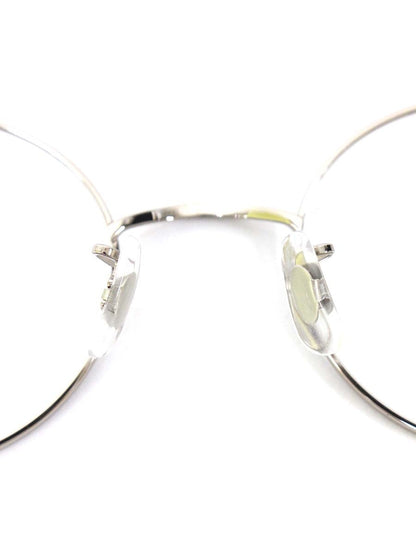 アンティミテ INE-1009 メガネ ピンクシルバー/クリーム INTIMITE BY EYEVAN アイヴァン メタルフレーム フルリム ラウンド ITMXCLKBIABK