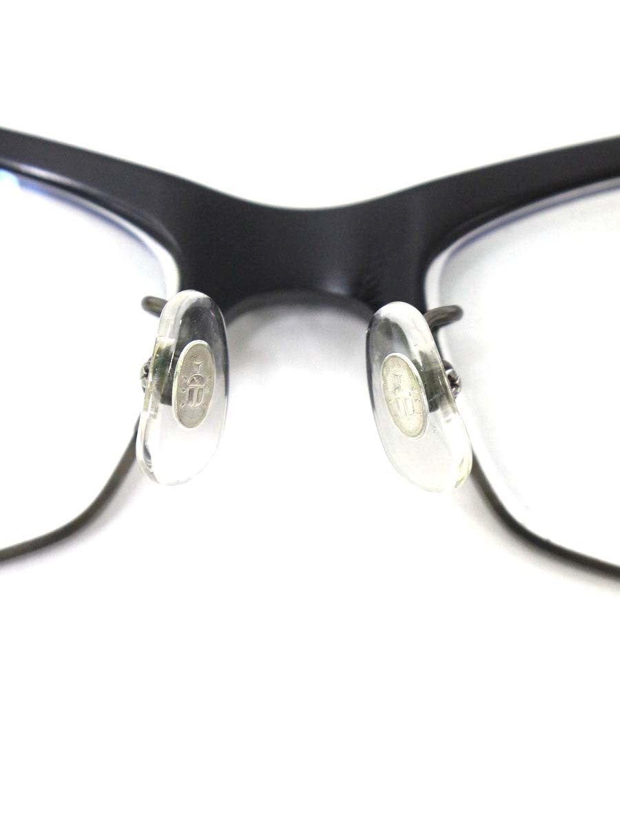 サムライ翔 SS-J28 メガネ 眼鏡 ブラック/ガンメタ コンビフレーム フルリム スクエア IT8260UOEP0W