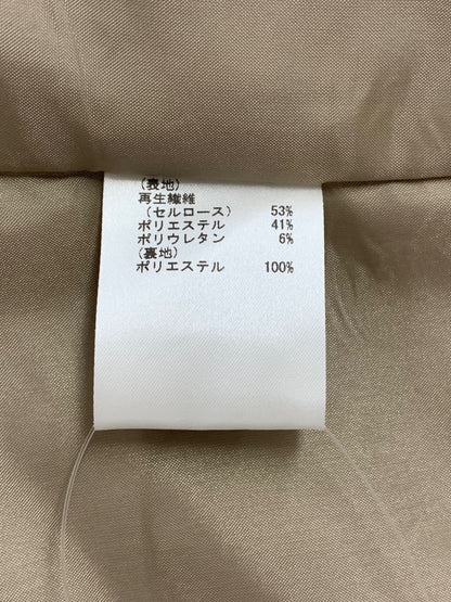 ダイアグラム 0324157094 トップス 36 ベージュ  セーラーカラーサテンベスト ゴールドボタン ベルト IT5WNMTKC5UO
