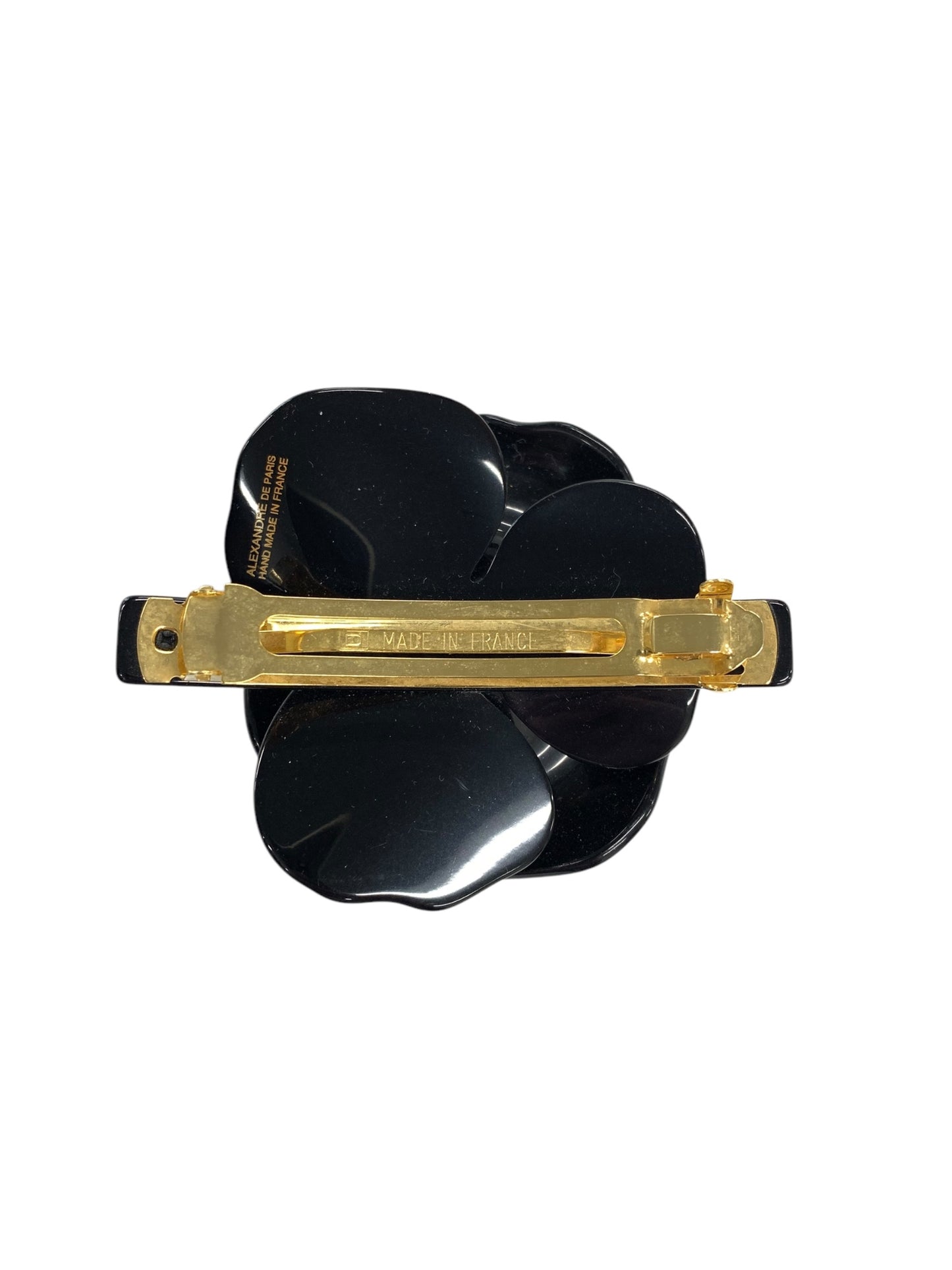 アレクサンドルドゥパリ AA8-14796-02 バレッタ ベージュ カメリア ラインストーン ITCZWA3YPC6I