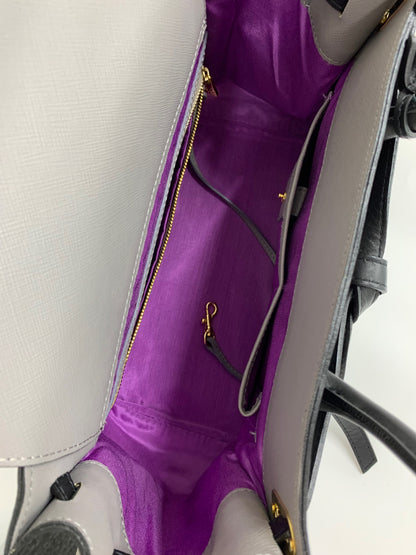 エーディーエムジェイ トートバッグ ブラック フラップ ショルダー 2way レザー ITINNADZE519