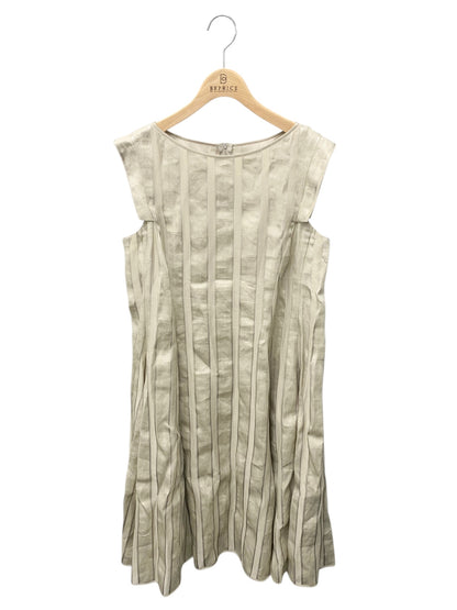 フォクシーブティック Dress La Promesse 44365 ワンピース 42 ベージュ カナパ ITQRUNR3YRX8