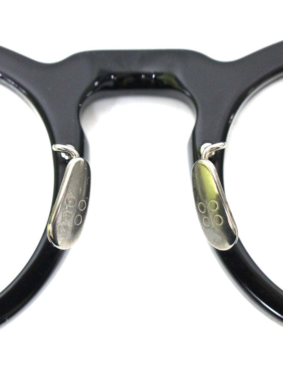 イエローズプラス CARL  C1 メガネ ブラック セルフレーム フルリム ボストン IT8Q98XYABIS