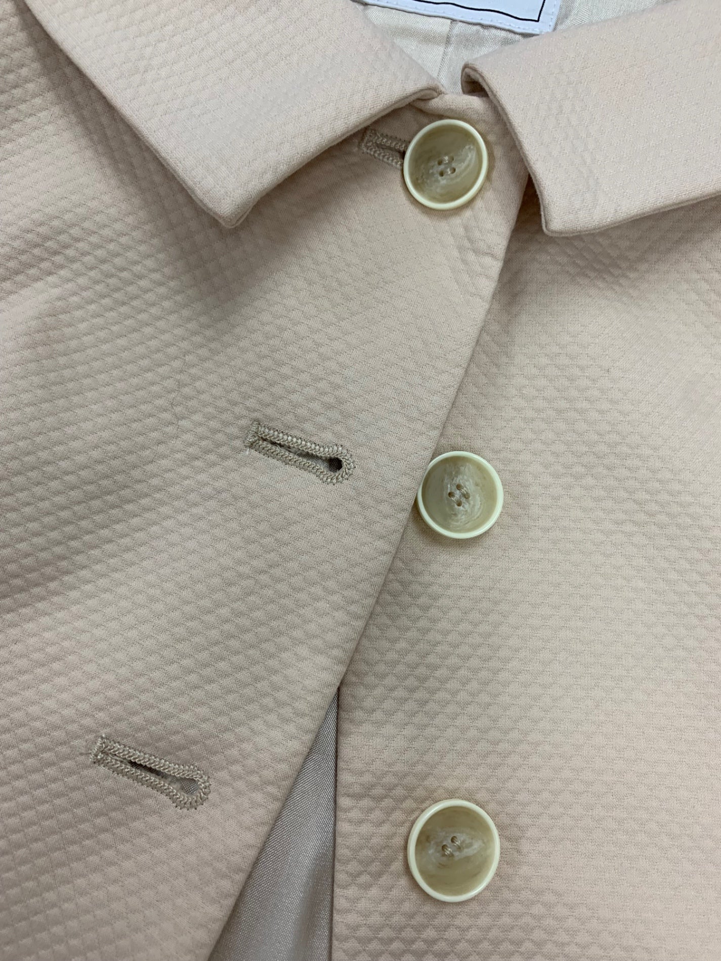 フォクシーブティック Orangerie 34492 スカートスーツ 40 ベージュ コットン ITALBOK4MW2G