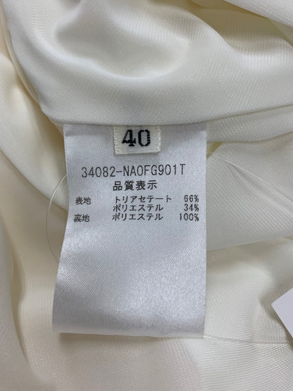 フォクシーニューヨーク スクエアネックワンピース  34082 40 アイボリー 2016年増産品 ITQYT4FDN3GC