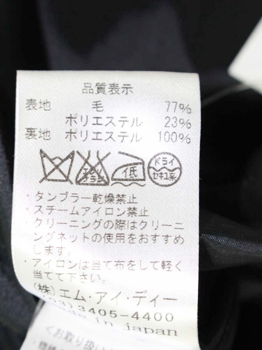 エムプルミエ A811-022 ワンピース 38 ブラック ウール混 | 中古 エムプルミエ A811-022 ワンピース 38 ブラック ウール混 | 中古
