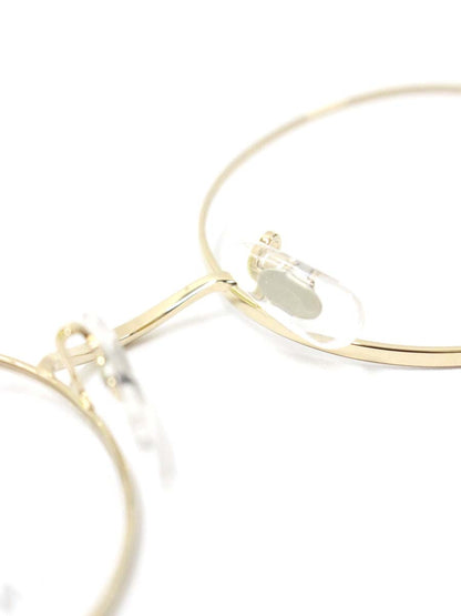 アンティミテ INE-1009 メガネ ゴールド/ミルクピンク INTIMITE BY EYEVAN アイヴァン メタルフレーム フルリム ラウンド ITR9XOZK30NW