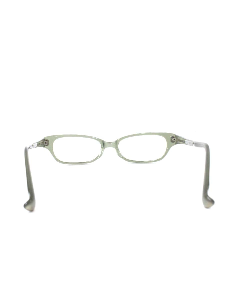 フォーナインズ E-15 メガネ カーキグリーン クリア フルリム スクエア IT2K39FWMYTK
