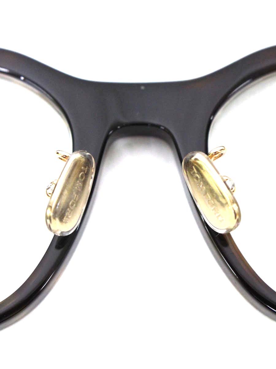 トムフォード TF6021-D-B メガネ ブラウン セルフレーム フルリム ウェリントン IT6K4ZR0R4XK 【SALE】