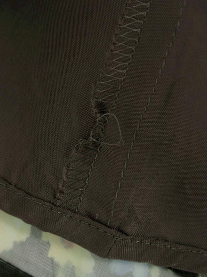 エムズグレイシー 917130 スカート 36 ブラック/マルチカラー オーガンジー フラワーモチーフ IT4HBDD3PNFS 【SALE】