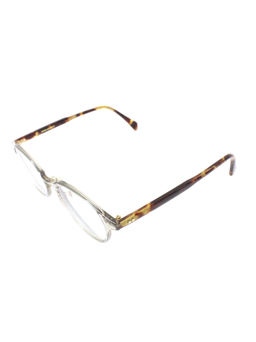 掌（タナゴコロ） T794 メガネ クリア/ブラウン 手造 べっ甲柄 セルフレーム ボストン ITPXUMYWVJ32