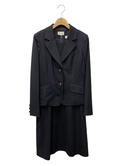 ハロッズ 18500171 18508161 ワンピーススーツ セットアップ 3 ネイビー ウール カシミヤ IT56EOJ7CLO0