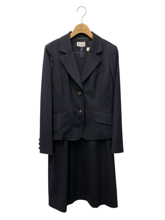ハロッズ 18500171 18508161 ワンピーススーツ セットアップ 3 ネイビー ウール カシミヤ IT56EOJ7CLO0