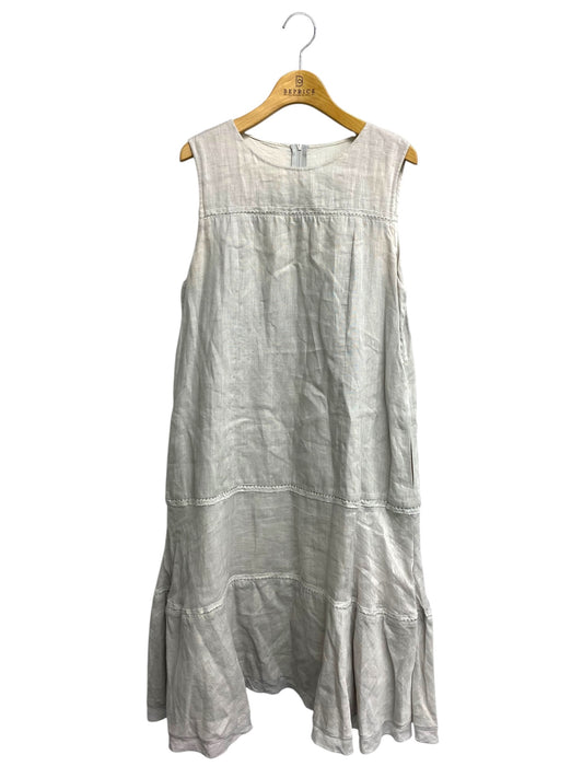 フォクシーブティック Step Circle 38679 ワンピース 42 グレージュ リネン ITZMUY4LE4US