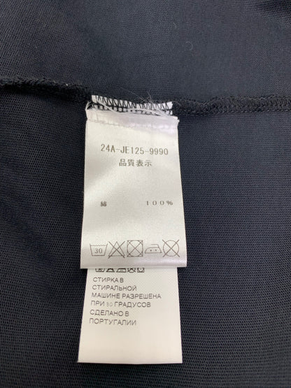 パトゥ 24A-JE125-9990 Tシャツ L ブラック ロゴ刺繍 ITAW141I55IO