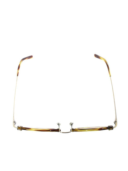 増永眼鏡 GMS-805 メガネ ブラウン/アンティークゴールド コンビフレーム チタン IT5IITFD9009