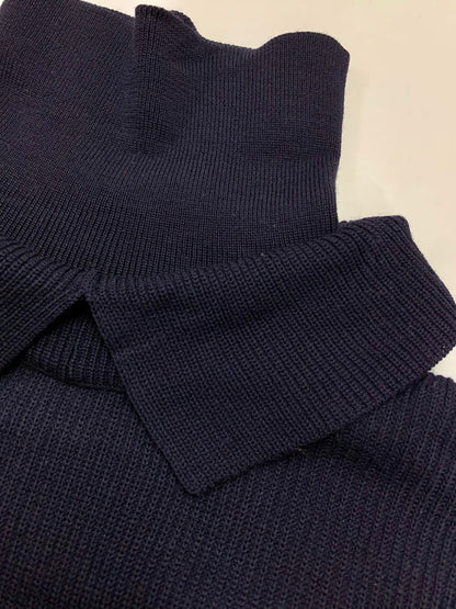 フォクシーブティック Knit Top Layer 41758 ニット セーター 40 ネイビー ウール IT3TR9ITJCKG