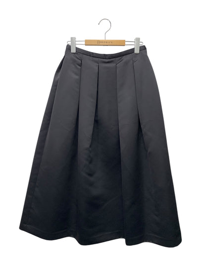 ツルバイマリコオイカワ SK-1191911 スカート 36 ブラック タックフレア IT43HHF7KKNQ